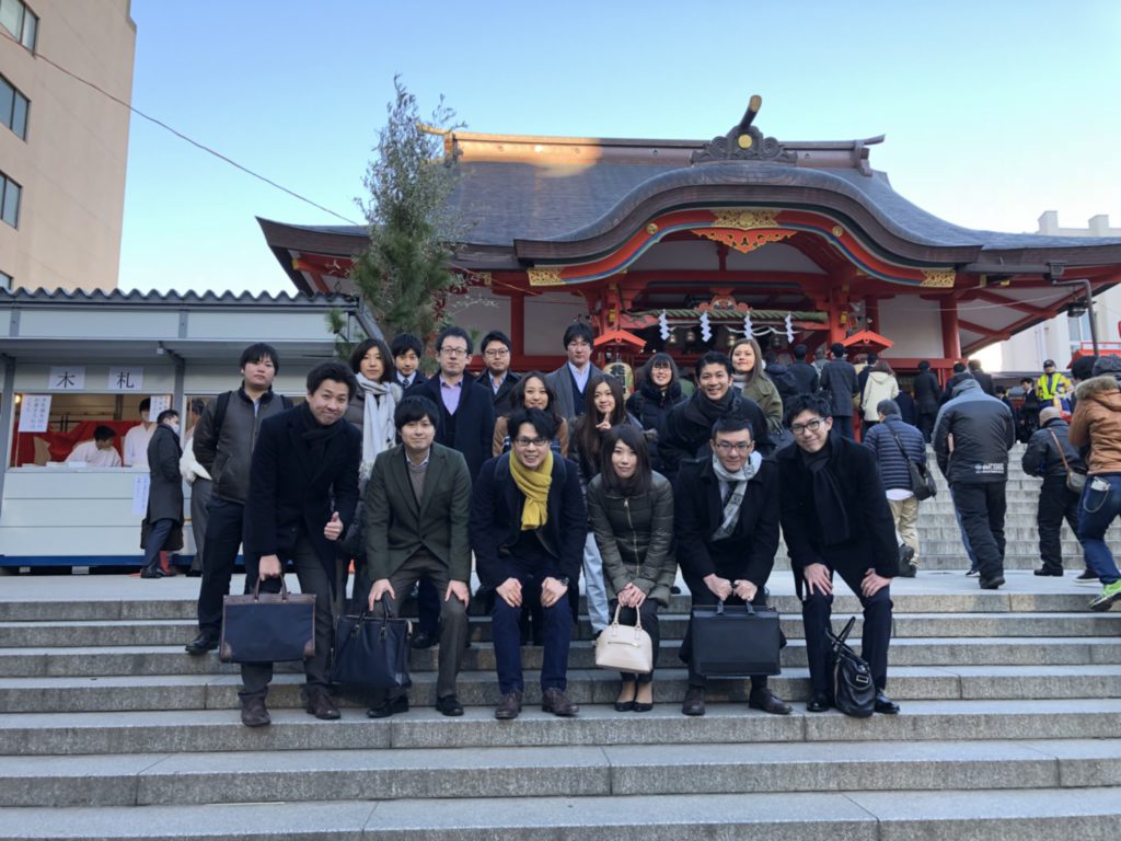 部屋物語,初詣,新宿,2018年,花園神社